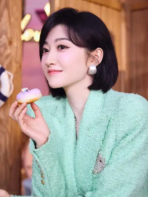 景甜绿色小香##半熟恋人