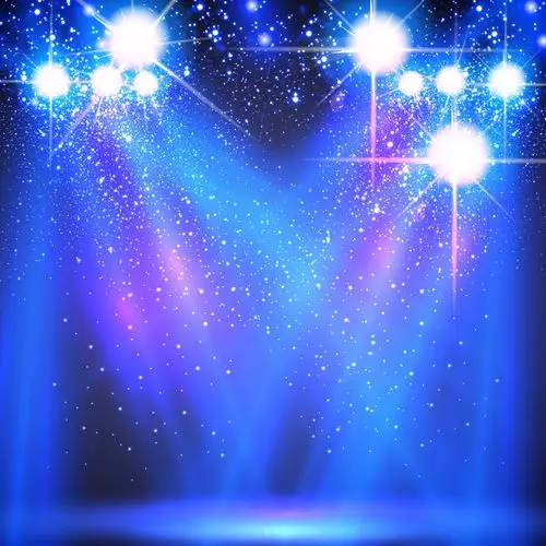 舞台灯光设计矢量素材下载-底纹背景-底纹边框-矢量素材 - 集图网 www