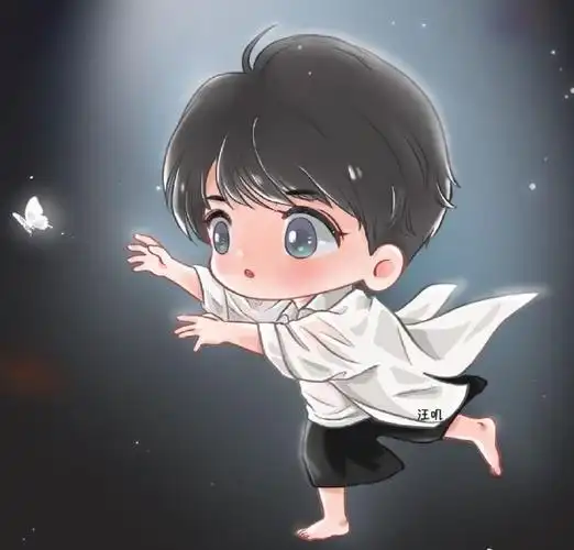 王一博跳舞q版##青年演员王一博##王一博