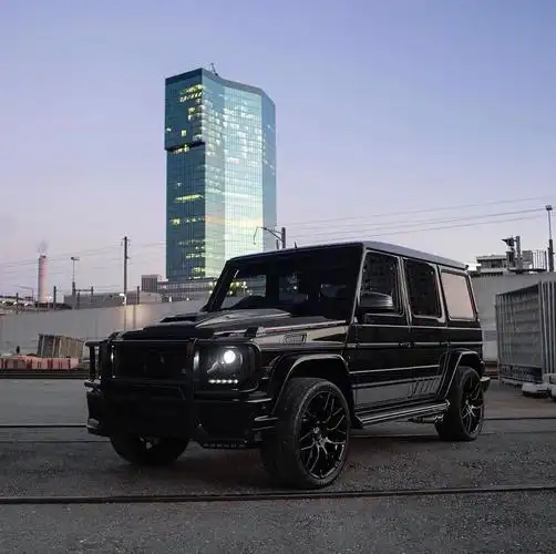 【图】一枚纯黑色大g,太霸气了!_奔驰g级论坛_汽车之家论坛