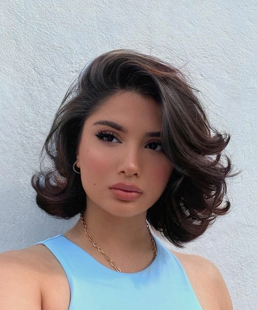 复古港风短发你爱了吗