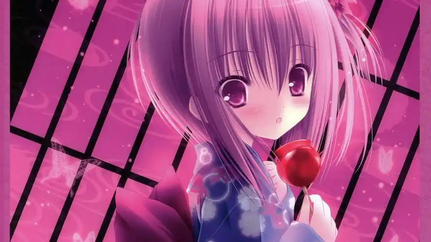 精选可爱的卡通动漫美少女唯美图片桌面壁纸高清(二)