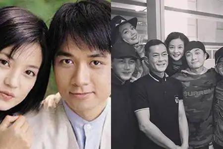 图赵薇古巨基同框笑容明媚小燕子写真曝光穿搭很大气