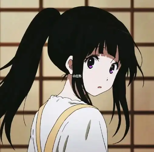 冰菓  #千反田爱瑠  #动漫女头  #可爱头像  #头像分享