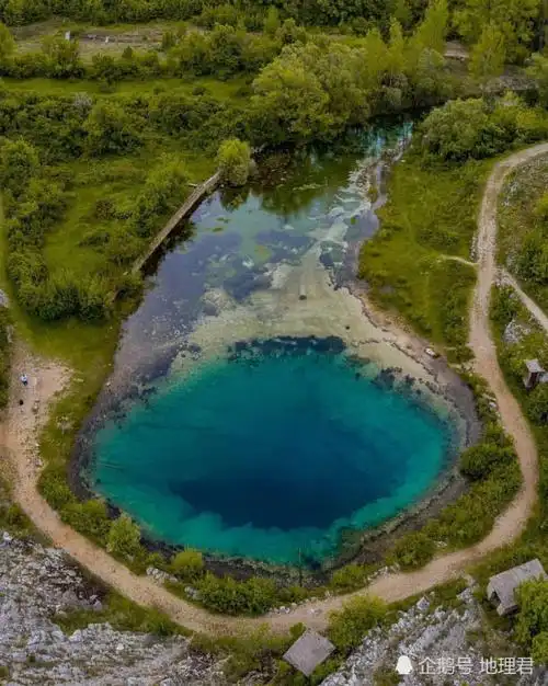 克罗地亚神秘的泉眼