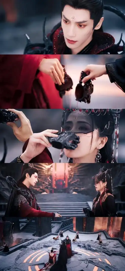 玥烬情苏超话|#长月烬明#大结局(壁纸 截修)这个剧每一集都修过,很