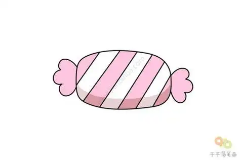 怎么画糖果简笔画简笔画糖果各种糖果简笔画图片美味的糖果简笔画