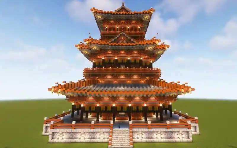 我的世界萌新摸古风建筑!第七期!(已经肝不动啦)