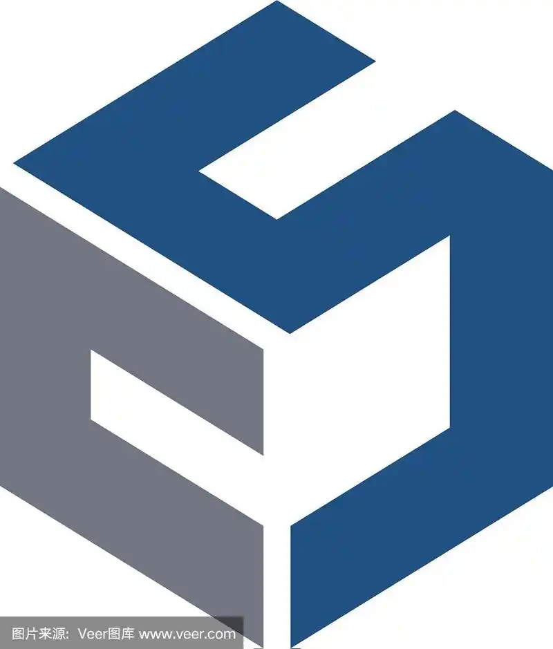 创意字母cs的字母logo