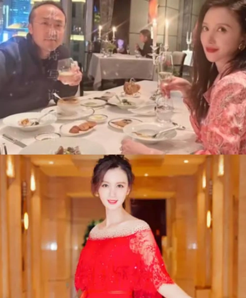 张萌晒照秀恩爱穿性感泳衣大长腿抢镜富豪老公正脸照曝光