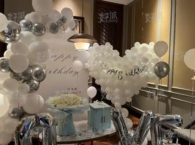 常州过生日怎么布置场景常州小型生日宴会现场布置案例图