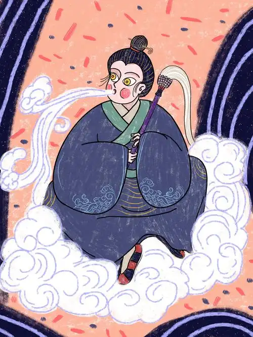 神仙趣像——中国民间神谱插画设计