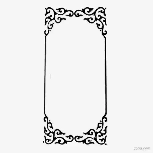 边框纹理png素材透明免抠图片-边框纹理