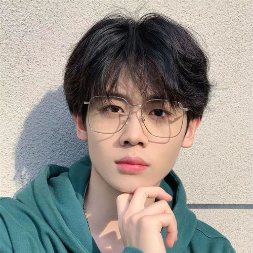 假发男式网红同款男中分刘海短发卷发韩版逼真自然蓬松男士全头套