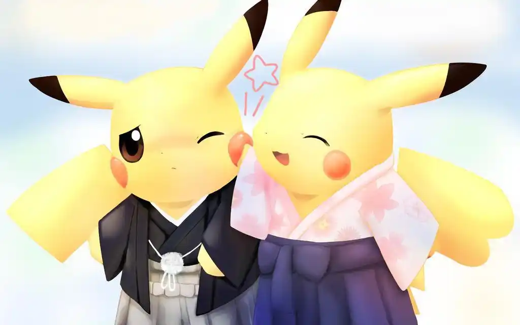 皮卡丘的幸福生活,高清壁纸图片,卡通明星-回车桌面