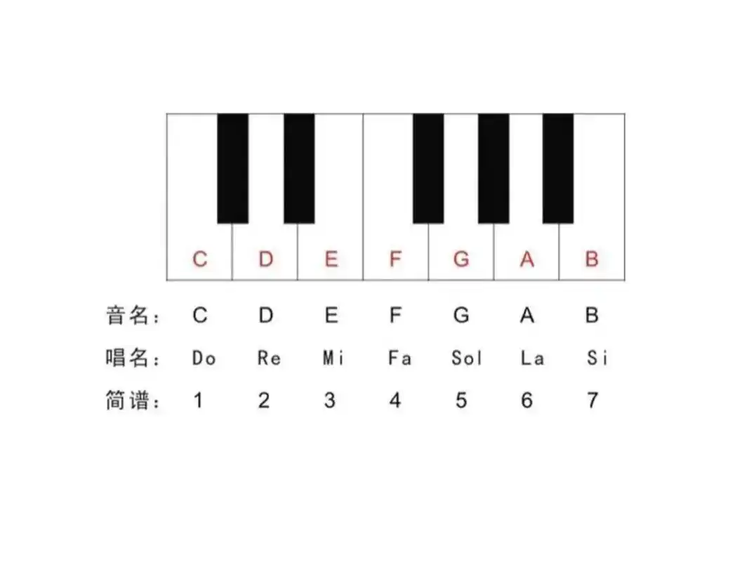 【每天一个乐理知识2】音名 唱名 音级 音列 经
