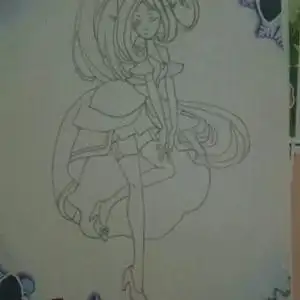 关晓彤铅笔简笔画