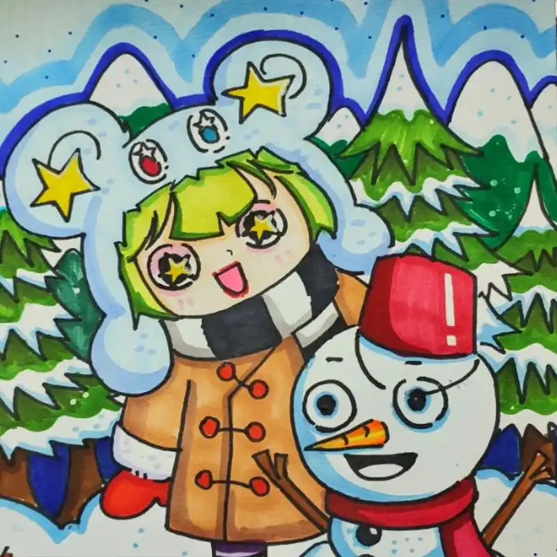 做儿童画范画就是可以为所欲为