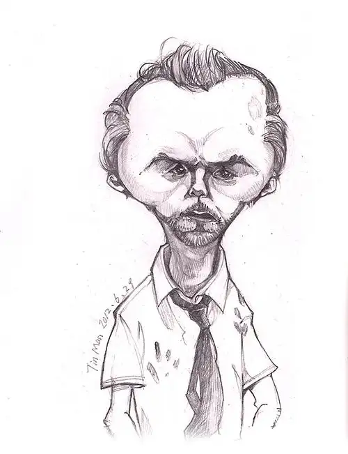 有一阵子就想画画这样夸张的肖像,就摸索着画了几张, 希望大家能看