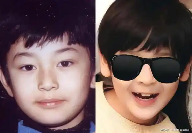 angelababy生日儿子首出镜,7岁小海绵长得超像黄晓明