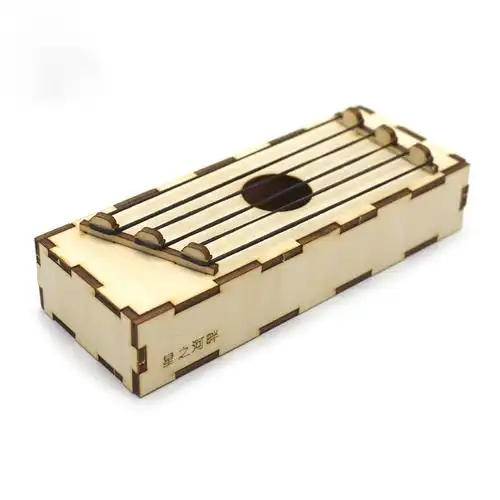 橡皮筋古筝幼儿园儿童小学生益智玩具diy手工科技制作科学实验