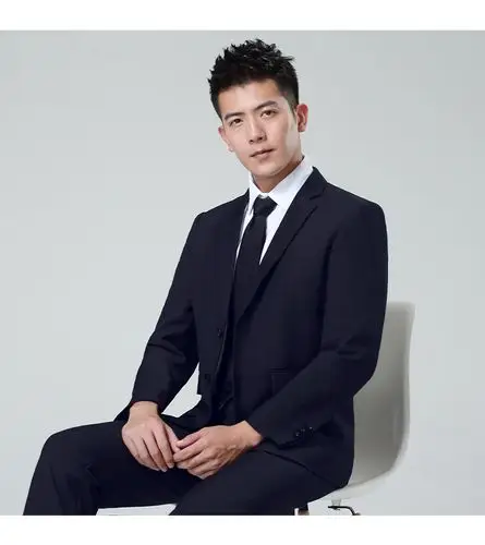 【冬季精选】西服套装男士职业伴郎韩版结婚商务正装外套修身小西装薄