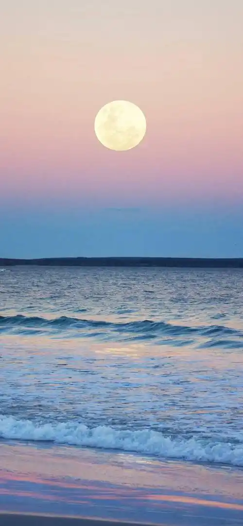 唯美大海壁纸意境感拉满