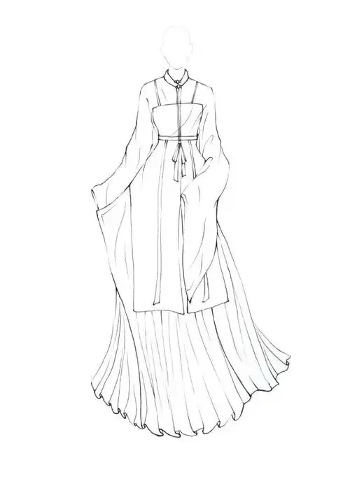 零基础做汉服 | 超详细中衣纸样画法来源 | doublewe手作 作者:double