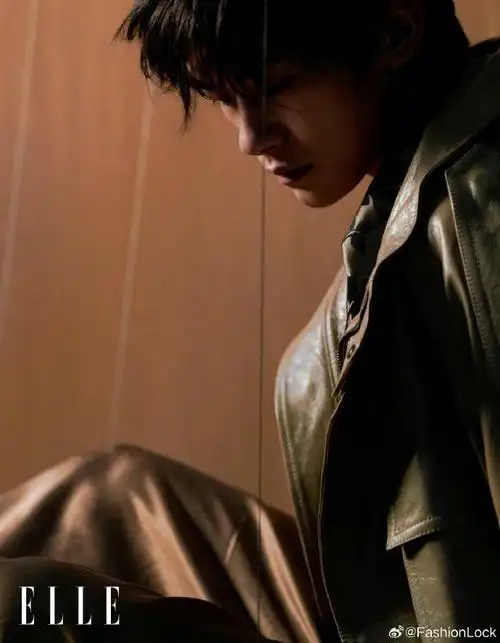 书级别的颜值,扑面而来的荷尔蒙气息,透露出一丝高冷与漫不经心的从容