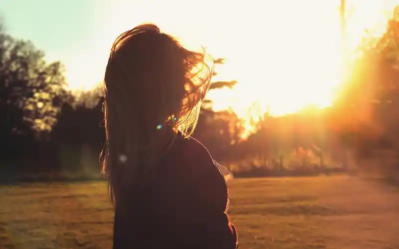 阳光,温暖,安之若素,,微笑向暖,美女,森女系,森林系女孩美女壁纸图片