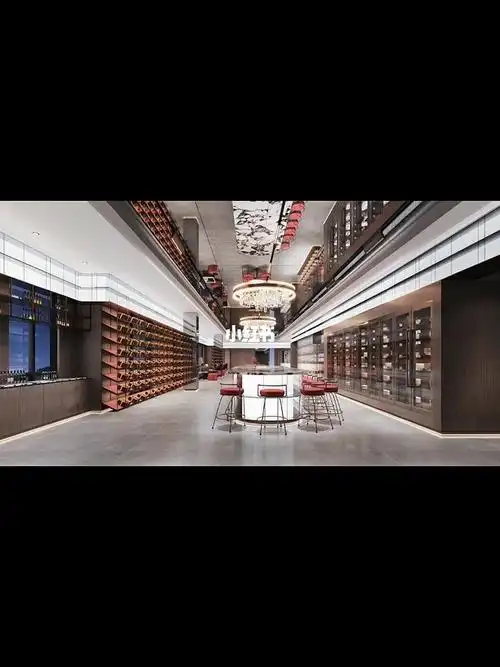 好爱轻奢风会所装修设计效果图