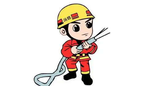 消防员灭火怎么画 - 简笔画 - 懂得