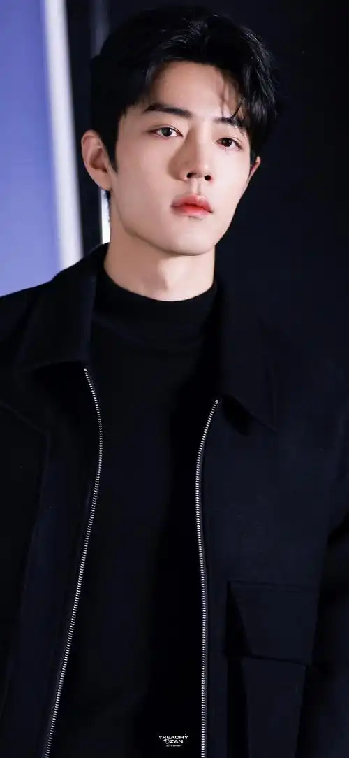 肖战#xz#肖战全黑穿搭#    壁纸|像……精灵0299