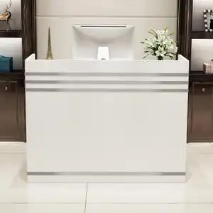 收银台小型吧台桌服装店柜台简约现代柜子理发店美容院前台接待台