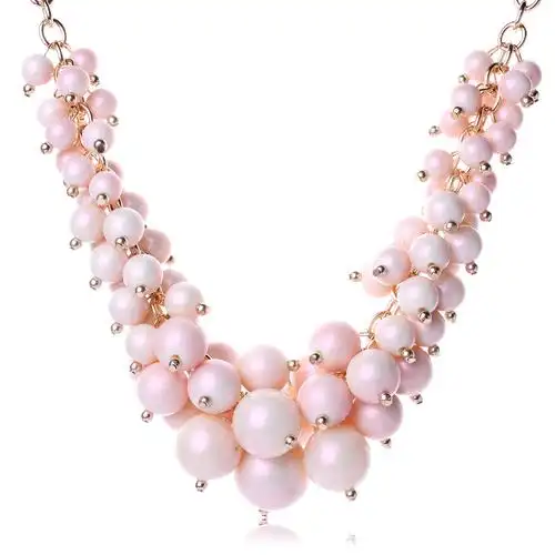 xl5956 欧美时尚项链 大牌多层珍珠项链 珍珠装饰夸张锁骨链