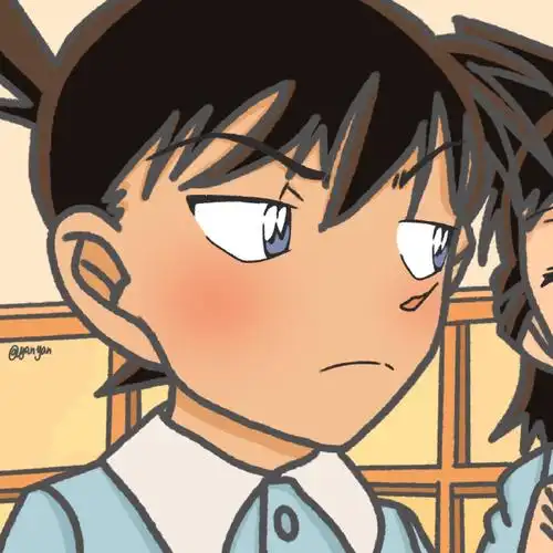 99新一小兰 情侣头像9778977897源:阔阔爱吃小汉堡#名