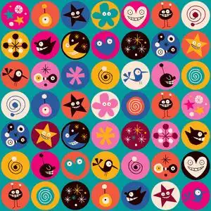 有趣的卡通图案照片