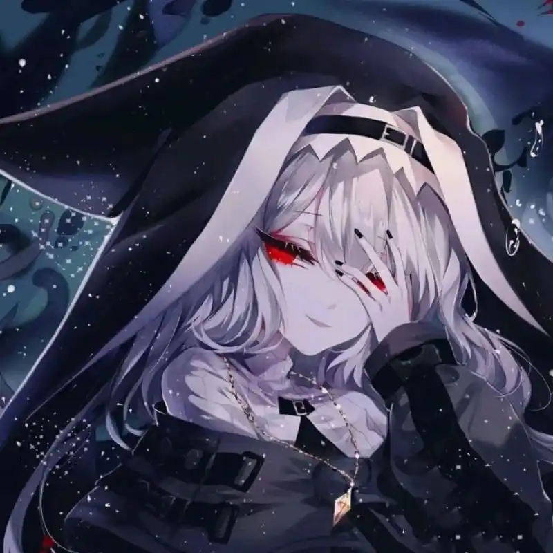 伤心时 黑暗系头像(女生) 错过了……不要再留恋……一个人也挺好习惯