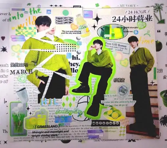 贺峻霖追星手帐