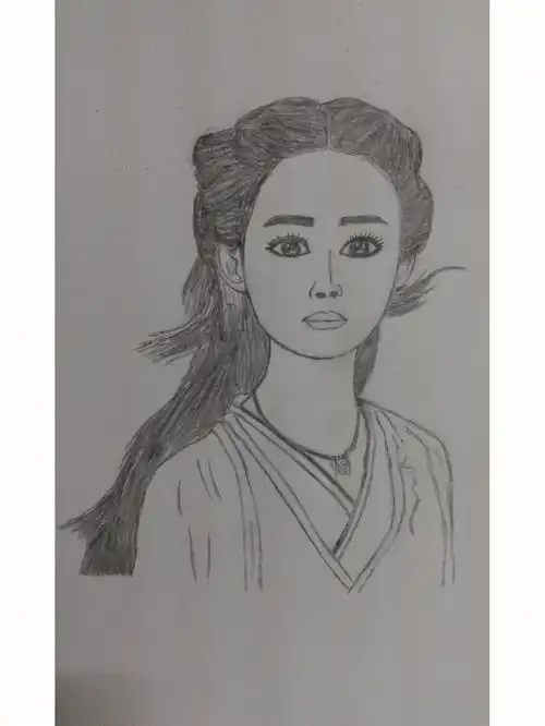 2015年画的花千骨