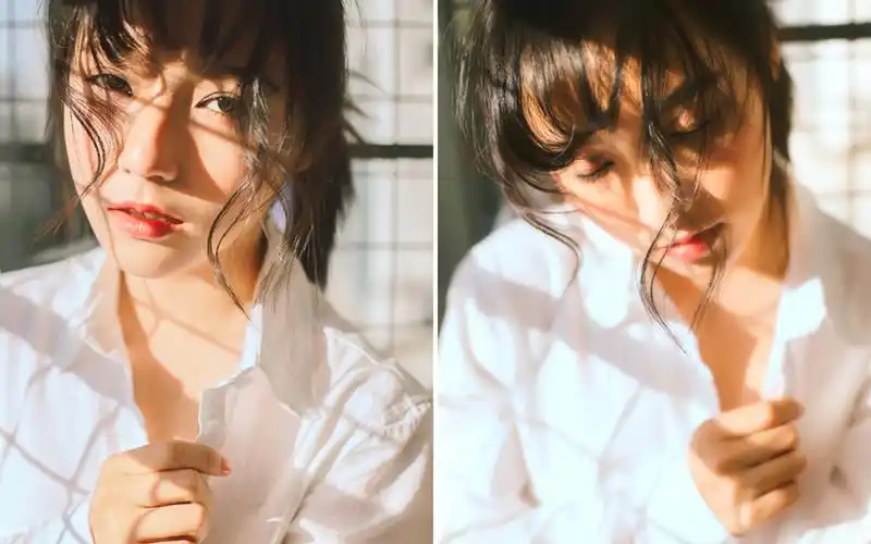 清纯白衬衣美女私房写真高清桌面壁纸高清大图预览1920x1080_美女壁纸