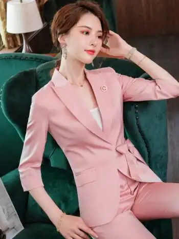 粉色西装 西裤 xxxxl【图片 价格 品牌 报