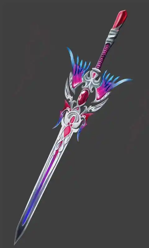 述描画画高手给我画几幅原创的帅气的剑吧