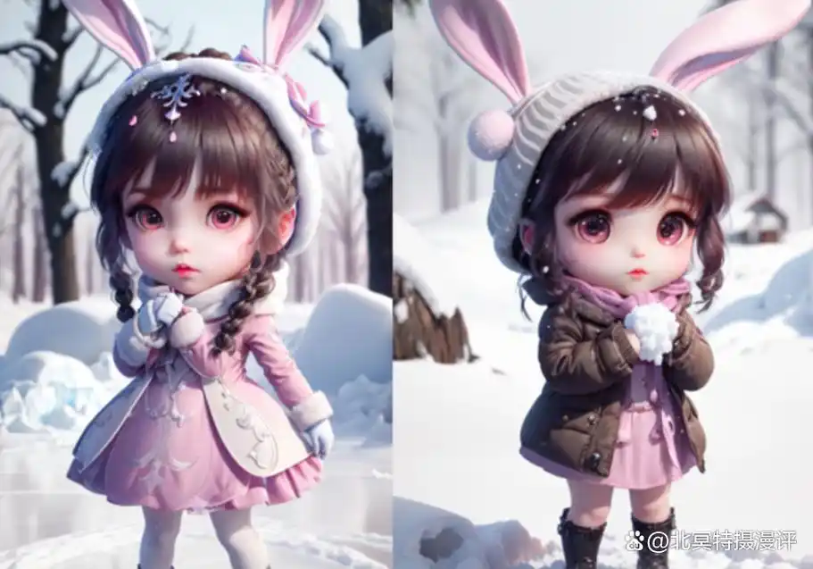 斗罗大陆:小舞q版真人形象来袭,萝莉身材搭配双马尾,太可爱了