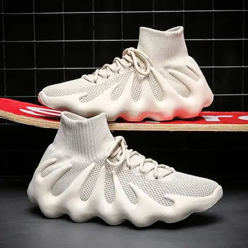 高帮火山鞋2021年新款侃爷同款小笼包椰子鞋饺子鞋男女跑步情侣鞋