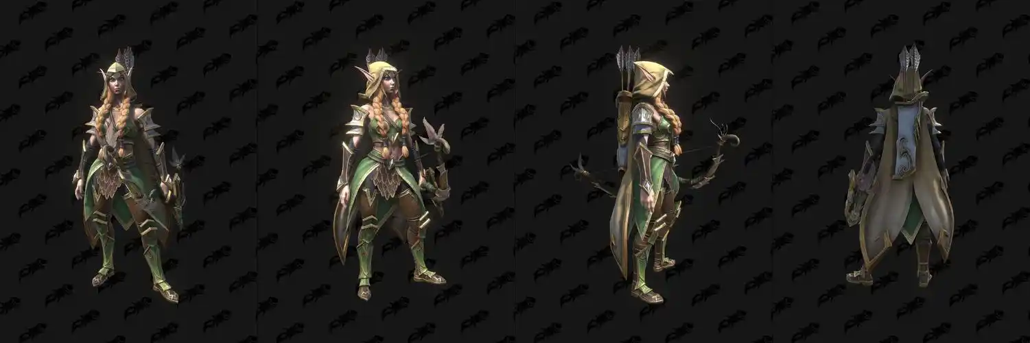 魔兽争霸3重制版血精灵高等精灵模型一览