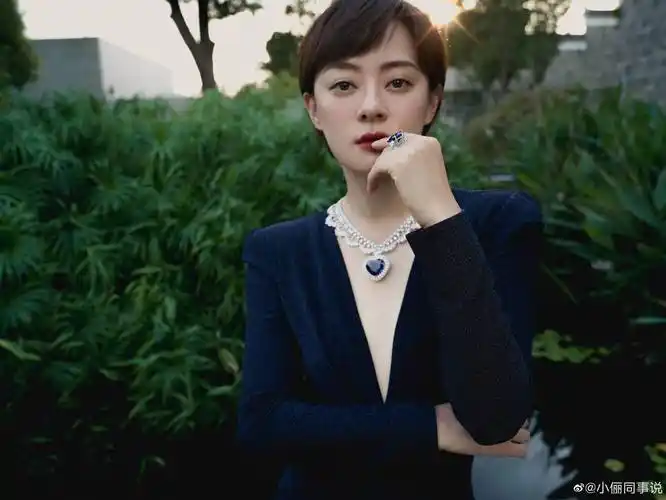 40岁孙俪罕见秀性感,一袭深v开叉裙优雅有女人味,这气质真绝了_造型