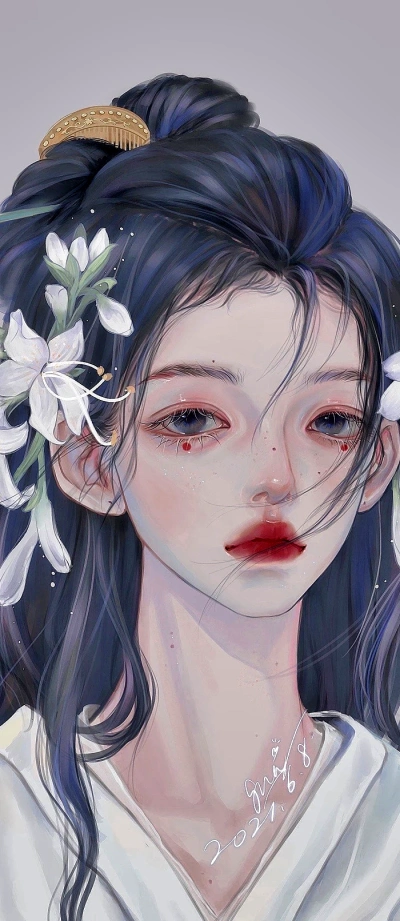 古风女图手绘 - 堆糖,美图壁纸兴趣社区