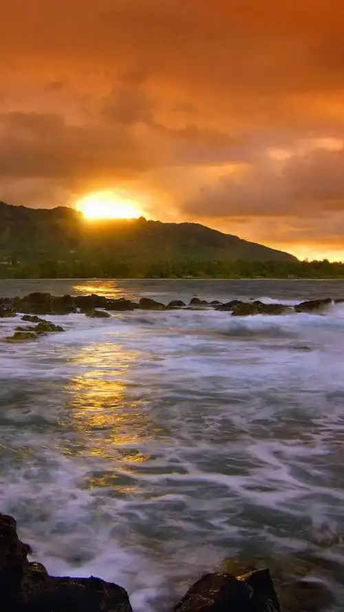 有哪些好看的黄昏下海边的背景图? - 知乎