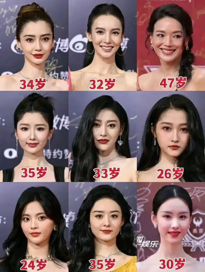 "不同年龄,不同风格"的明星颜值,哪一个抗老呢?
